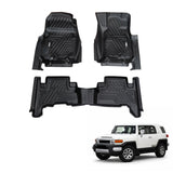 5D TPE Car Floor Mats for Toyota FJ Cruiser 2011-2016