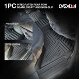 5D TPE Car Floor Mats for Toyota Hilux Dual Cab 2005-2015