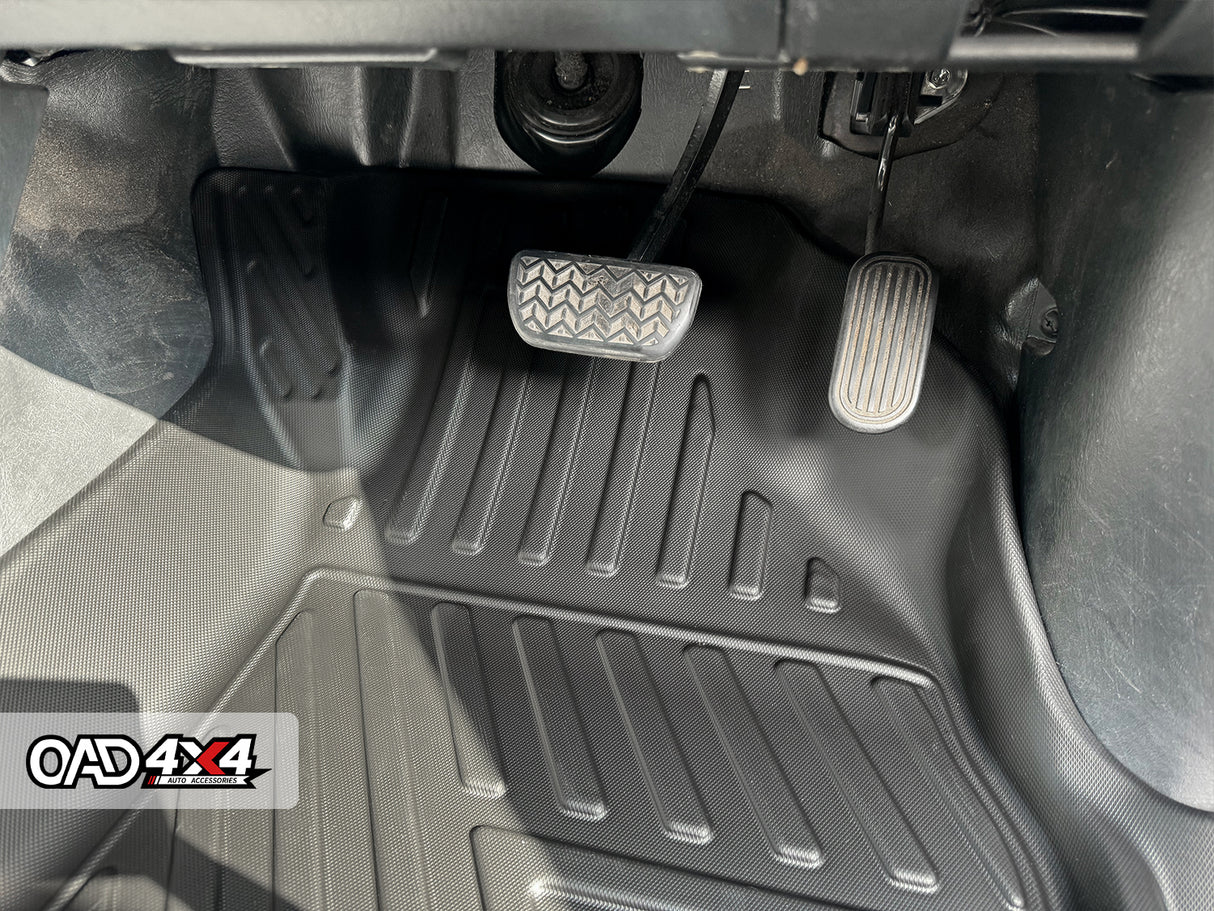 5D TPE Car Floor Mats for Toyota Hilux Dual Cab 2005-2015