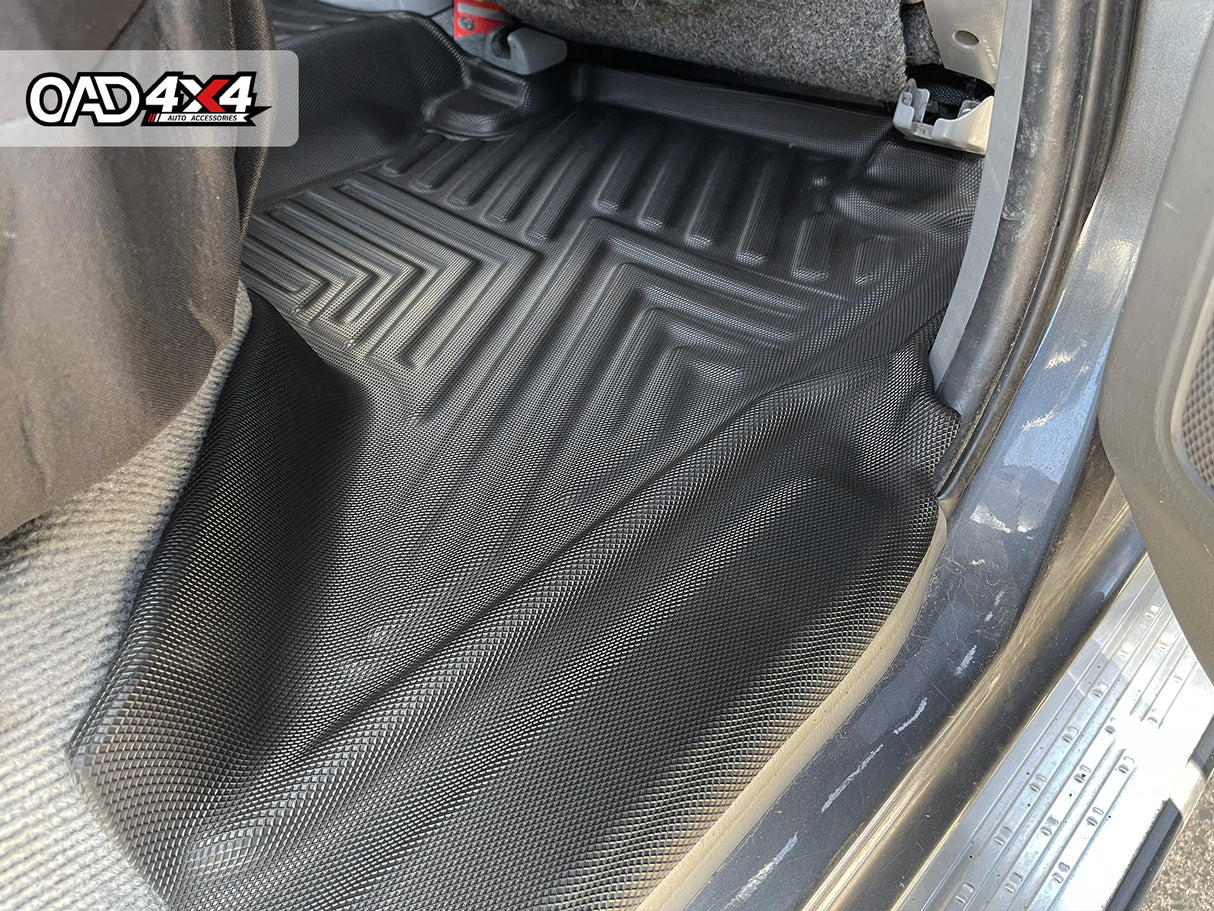 5D TPE Car Floor Mats for Toyota Hilux Dual Cab 2005-2015