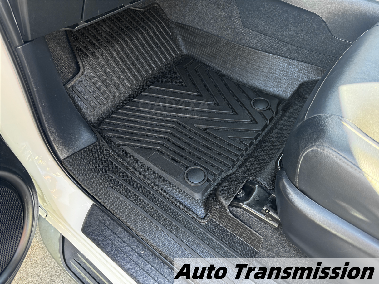 5D TPE Car Floor Mats for Toyota Hilux Single / Extra Cab 2015-Onwards