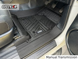 5D TPE Car Floor Mats for Toyota Hilux Single / Extra Cab 2015-2025