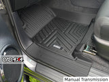 5D TPE Car Floor Mats for Toyota Hilux Single / Extra Cab 2015-2025