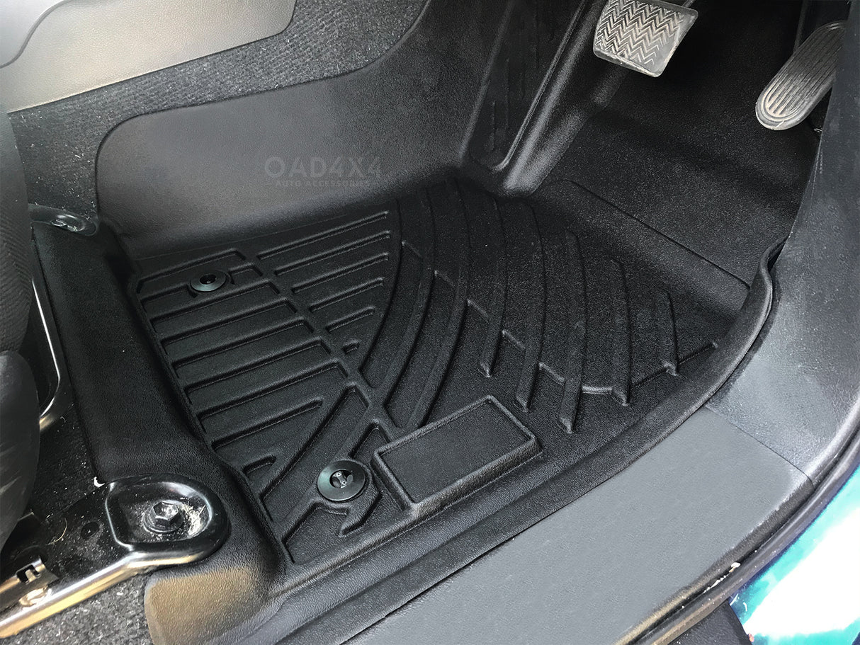 3D Floor Mats Car Mats for Toyota Auto Hilux Dual Cab 2015-Onwards