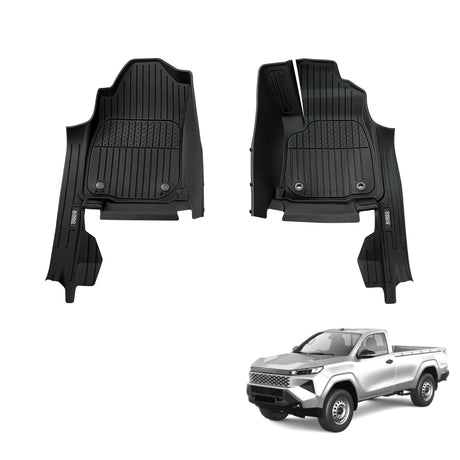 Injection 7D TPE Car Floor Mats for Toyota Hilux Single / Extra Cab 2025-Onwards