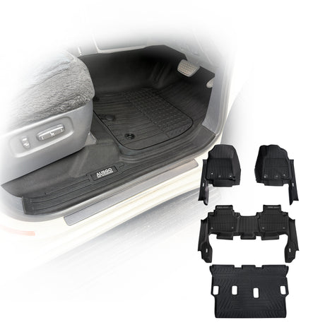 Injection 7D Car Floor Mats for Toyota LandCruiser 200 Series 2007-2012