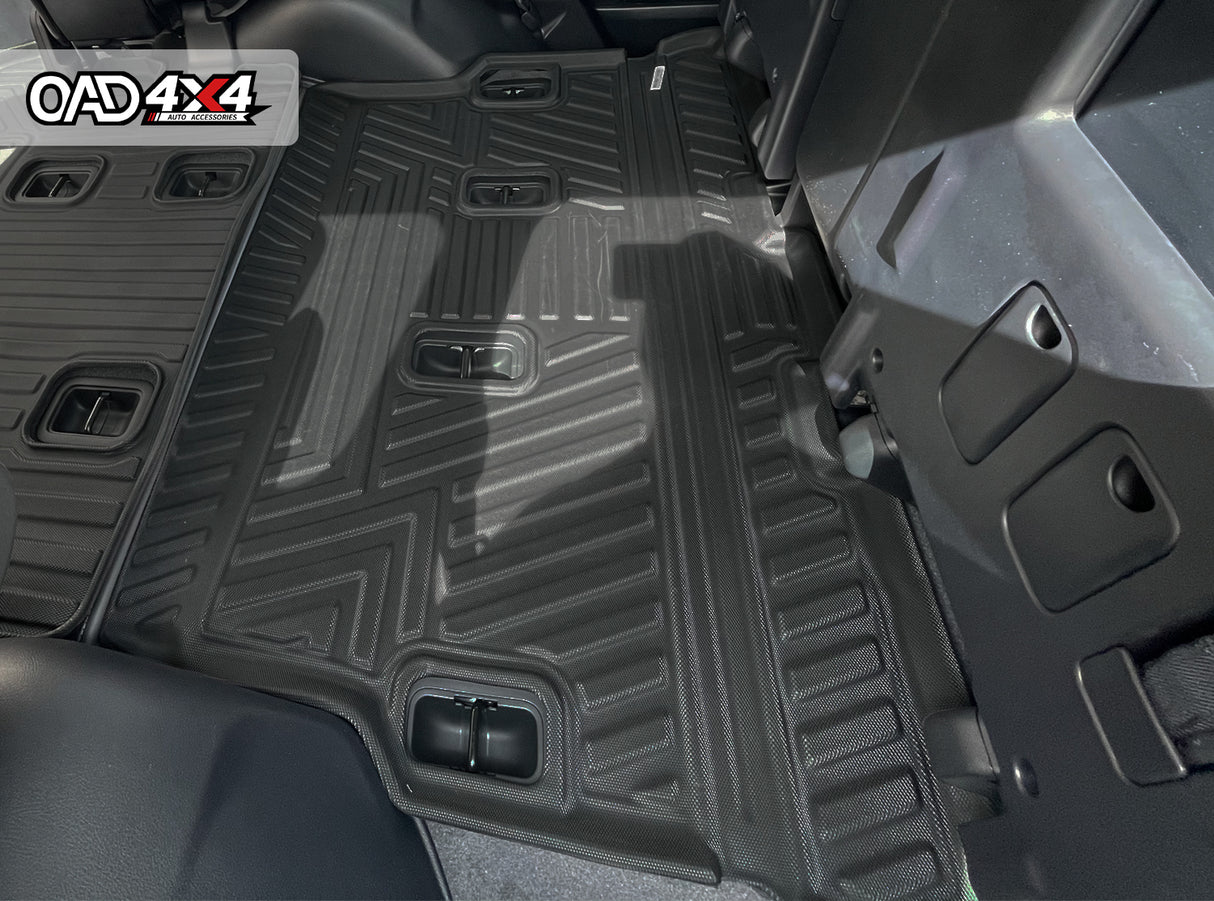 Third Row Car Floor Mats for Lexus LX570 2008-2021