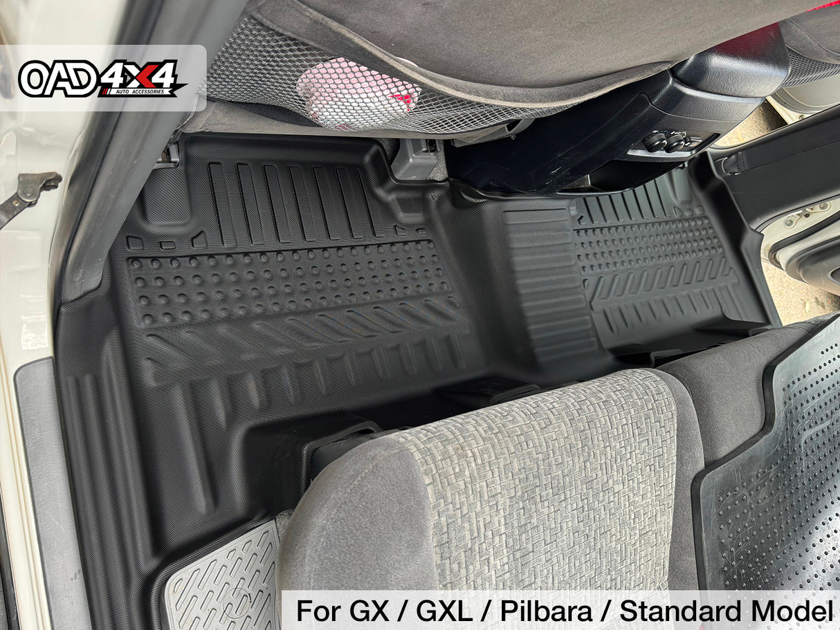 5D TPE Car Floor Mats for Toyota Land Cruiser Prado 120 Auto Transmission 2003-2009