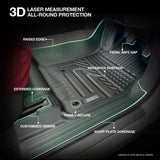 5D TPE Car Floor Mats for Toyota Land Cruiser Prado 120 Auto Transmission 2003-2009