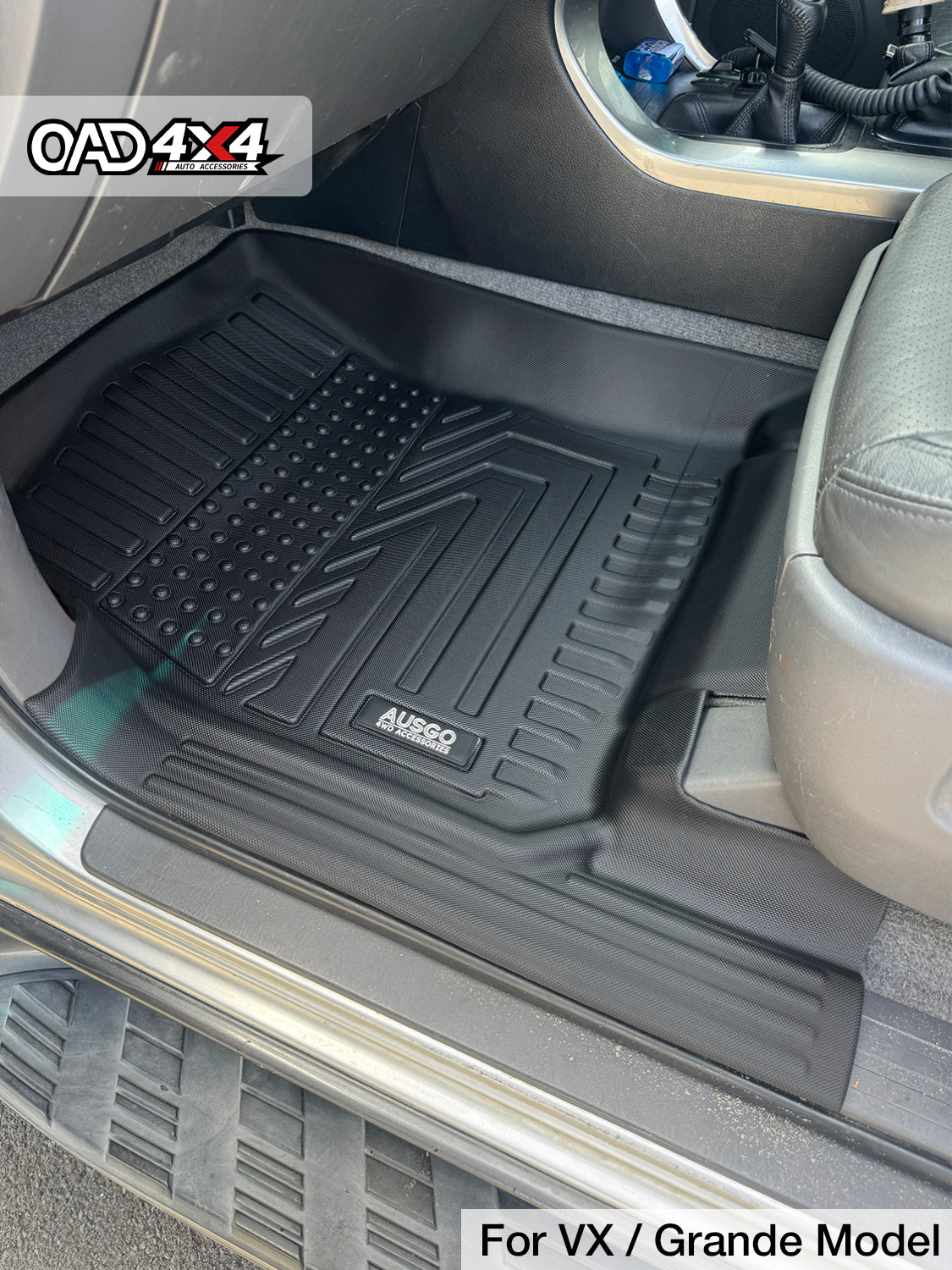 5D TPE Car Floor Mats for Toyota Land Cruiser Prado 120 Auto Transmission 2003-2009