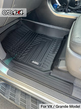 5D TPE Car Floor Mats for Toyota Land Cruiser Prado 120 Auto Transmission 2003-2009