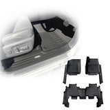 7D TPE Car Floor Mats for Toyota Land Cruiser Prado 150 Auto 7 Seats 2009-2024
