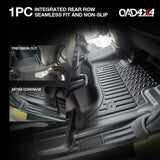 7D TPE Car Floor Mats for Toyota Land Cruiser Prado 150 Auto 7 Seats 2009-2024
