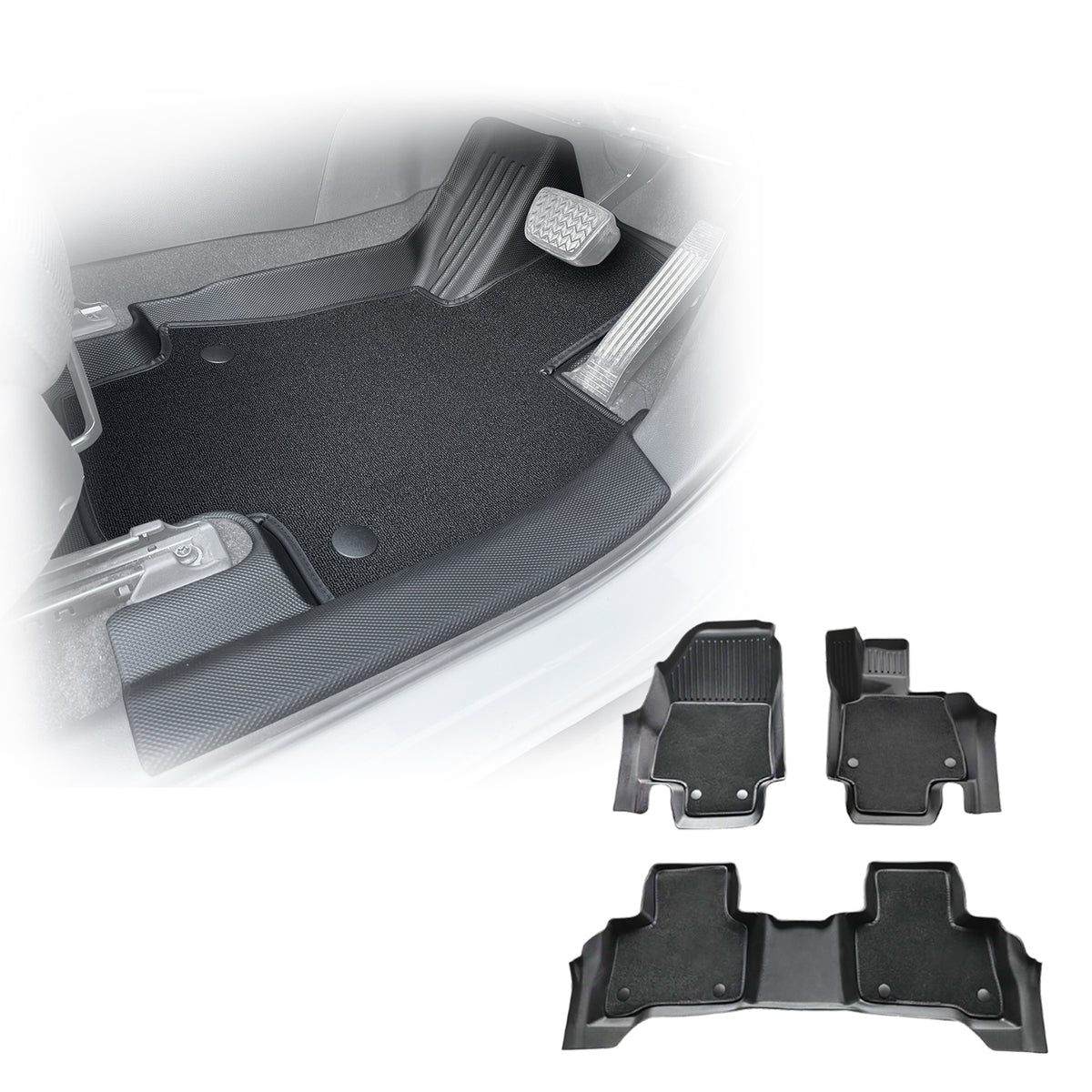 5D Double-Layer Car Floor Mats for Toyota RAV4 2019-2025 – OAD4X4 ...