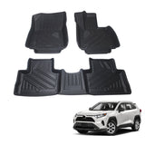 3D Car Floor Mats for Toyota RAV4 Petrol 2019-Onwards