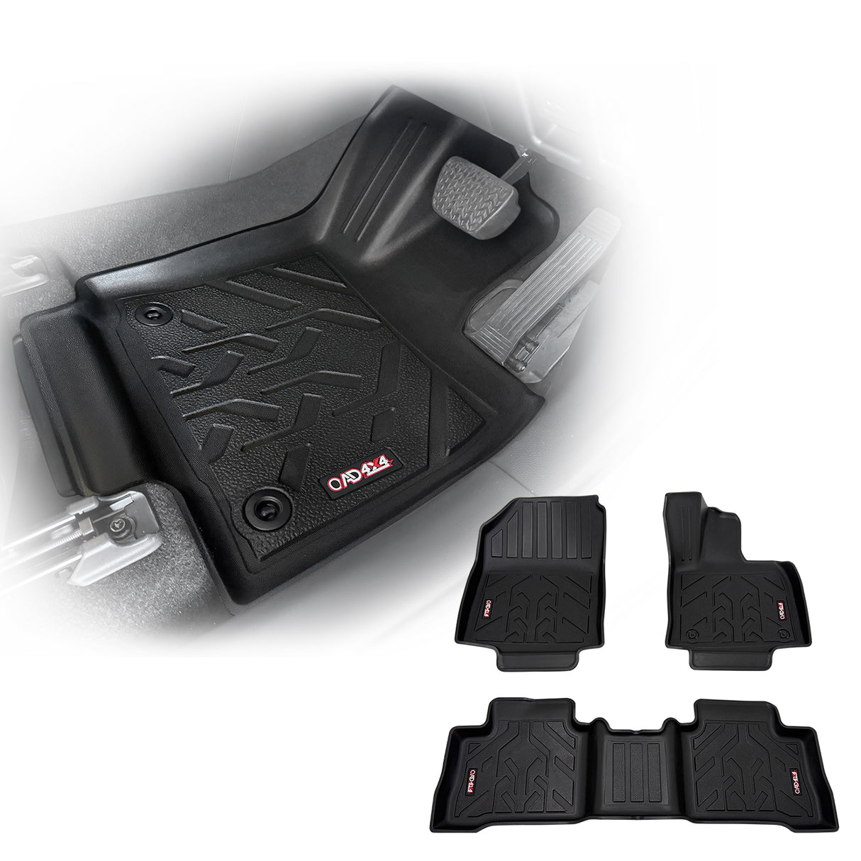 3D Car Floor Mats for Toyota RAV4 2026-Onwards