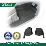 Injection 5D Car Floor Mats for Volkswagen Amarok NF Series Single Cab 2023-Onwards