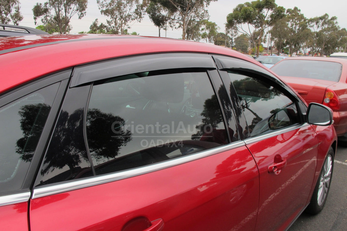 Weather Shields for Ford Focus LW LZ Series Hatch 2011-2018