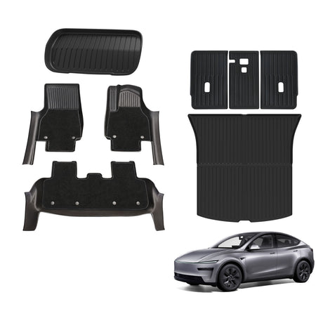 5D Double-Layer Car Floor Mats for Tesla Model Y Juniper 2025-Onwards