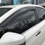 Luxury 2pcs Weathershields Weather Shields Window Visor for Subaru Impreza G5 Series Sedan 2016-2022