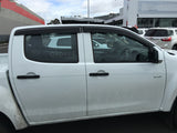 Injection Weather Shields for ISUZU D-MAX DMAX Dual Cab 2012-2020