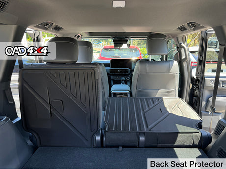 Boot Liner Back Seat Protector for Toyota LandCruiser Prado 250 Series 2024-Onwards