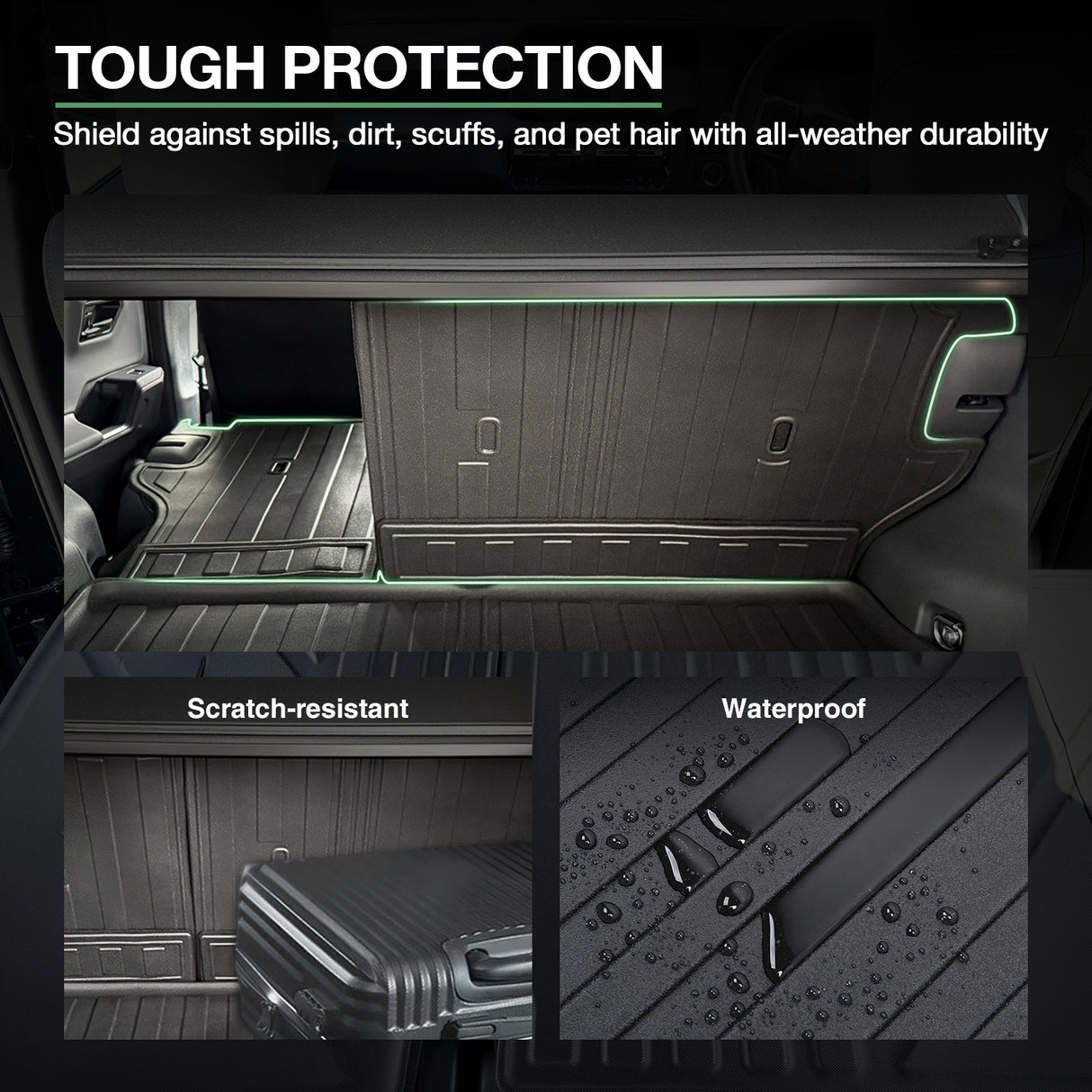 Boot Liner Kick Mat for Toyota RAV4 2026-Onwards