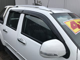 Bonnet Protector & Luxury Weather Shields for Great Wall Steed Dual Cab 2016-2020