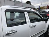 Bonnet Protector & Luxury Weather Shields for Great Wall Steed Dual Cab 2016-2020