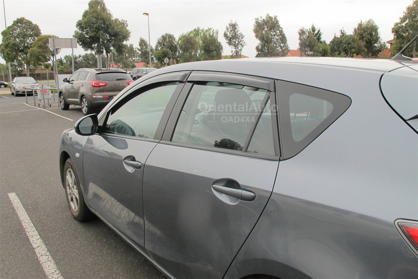 Premium Weathershields For Mazda 3 BL Series Hatch 5D 2009-2013 Weather Shields Window Visor