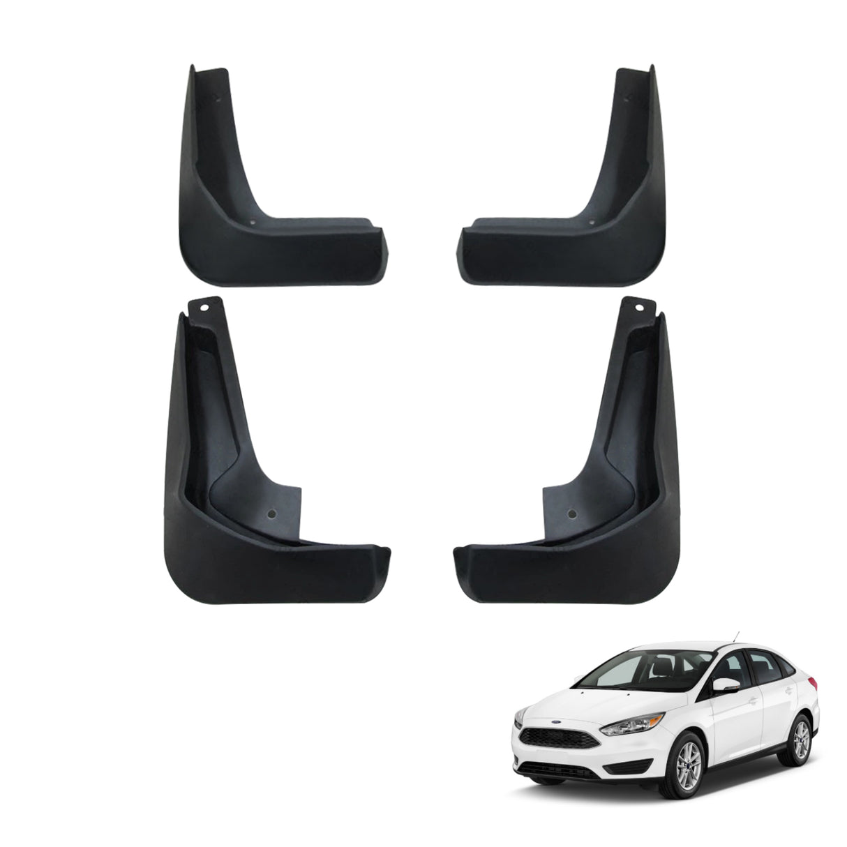 Mud Flaps Splash Guards for Ford Focus Sedan LW LZ 2011-2018