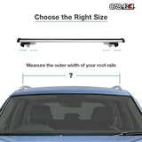 Adjustable Car Roof Rack for Raised Roof Rails - Universal Size