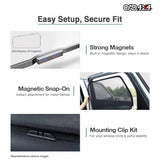 Magnetic Window Sun Shade for Toyota Land Cruiser Prado 250 FJ250 LC250 2024-Onwards