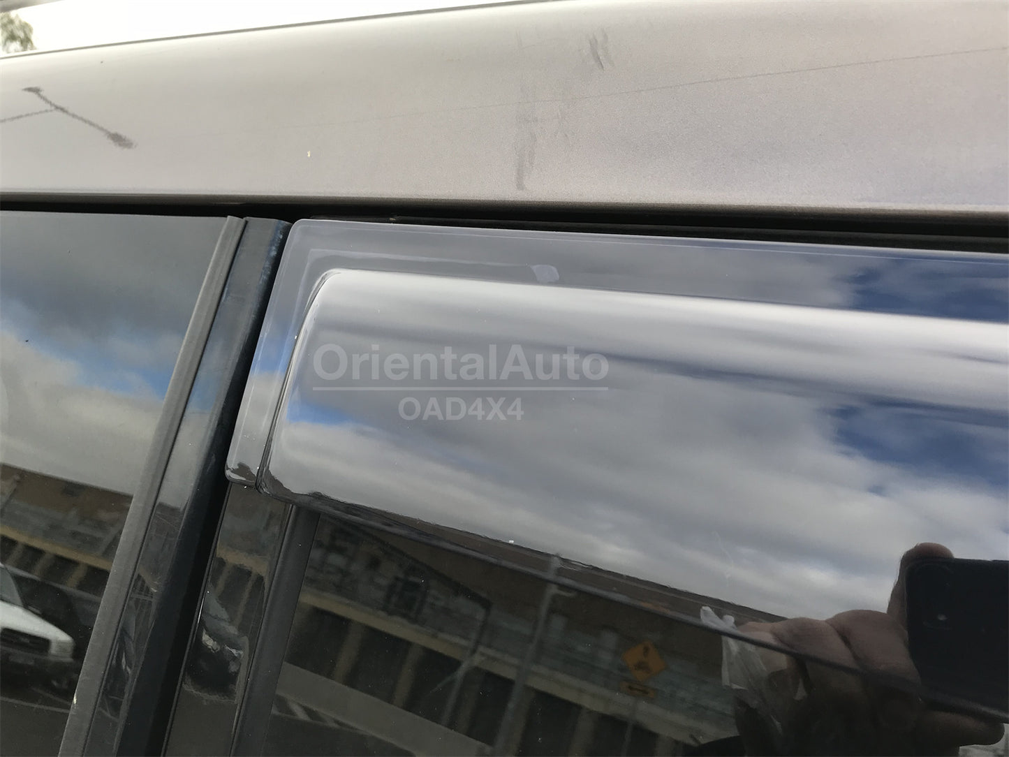 Injection Weathershields Weather Shields Window Visor For Mitsubishi Pajero 2000+