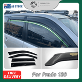 Weather Shields for Toyota Land Cruiser Prado 120 2003-2009