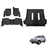 5D TPE Car Floor Mats for Toyota Land Cruiser Prado 120 Auto Transmission 2003-2009