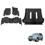 5D TPE Car Floor Mats for Toyota Land Cruiser Prado 120 Auto Transmission 2003-2009