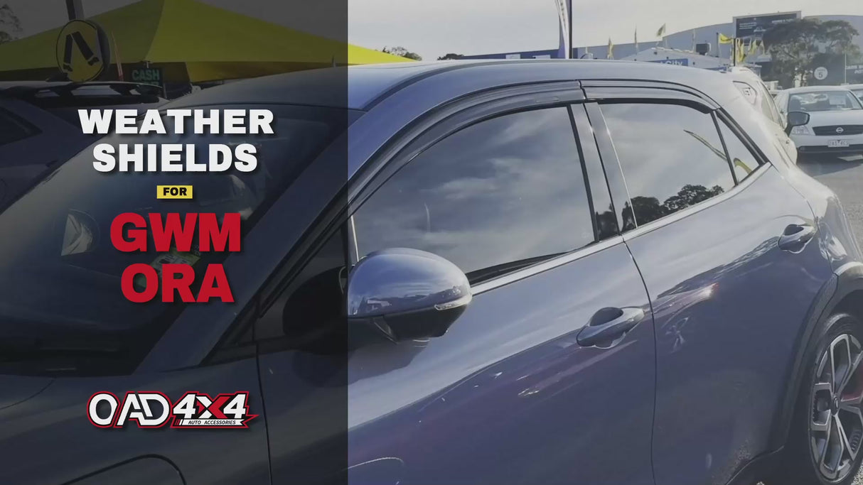 Injection Weather Shields for GWM Ora 2023-Onwards