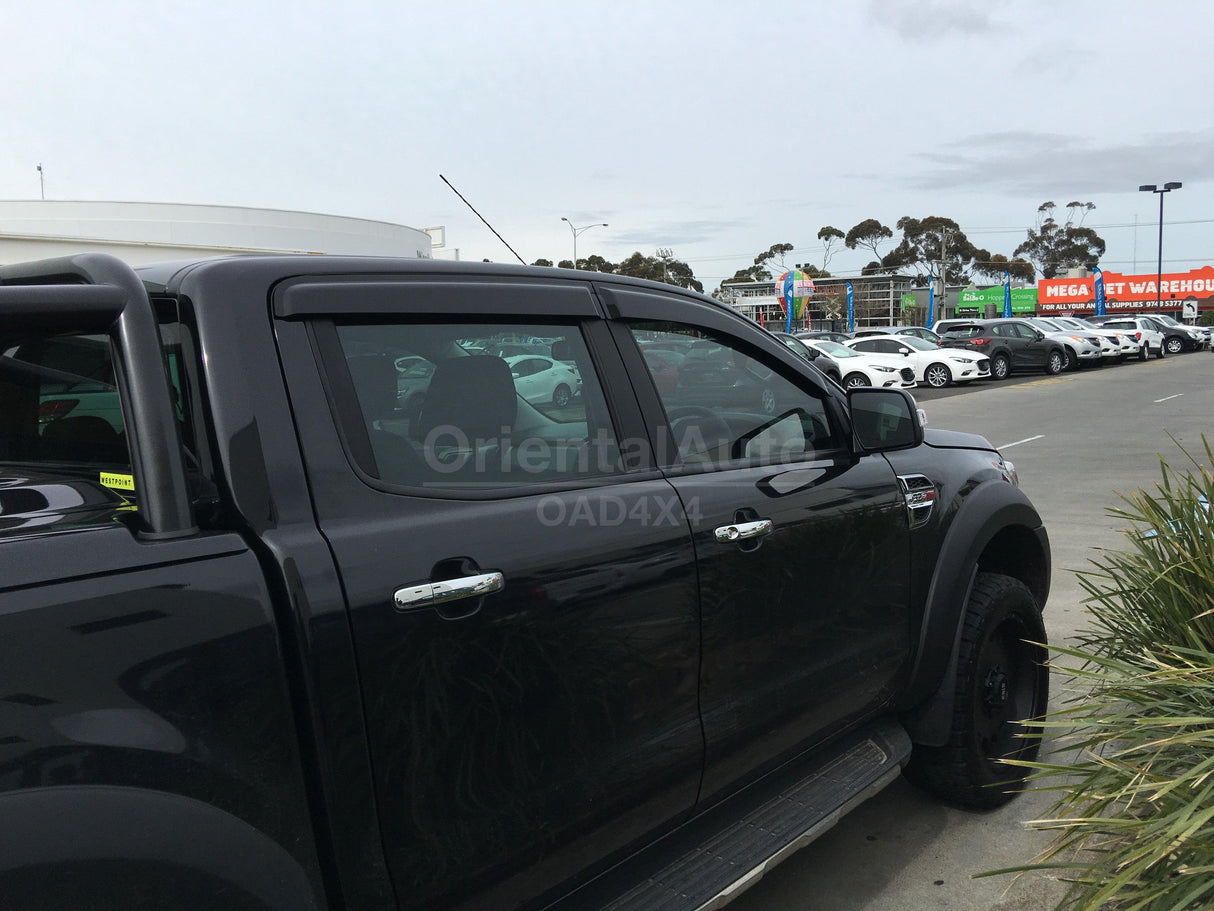 Injection Weather Shields for Ford Ranger PX/PX2/PX3 Dual Cab 2011-2022