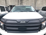 Bonnet Protector & Injection Weather Shield for Ford Ranger Dual Cab 2012-2015