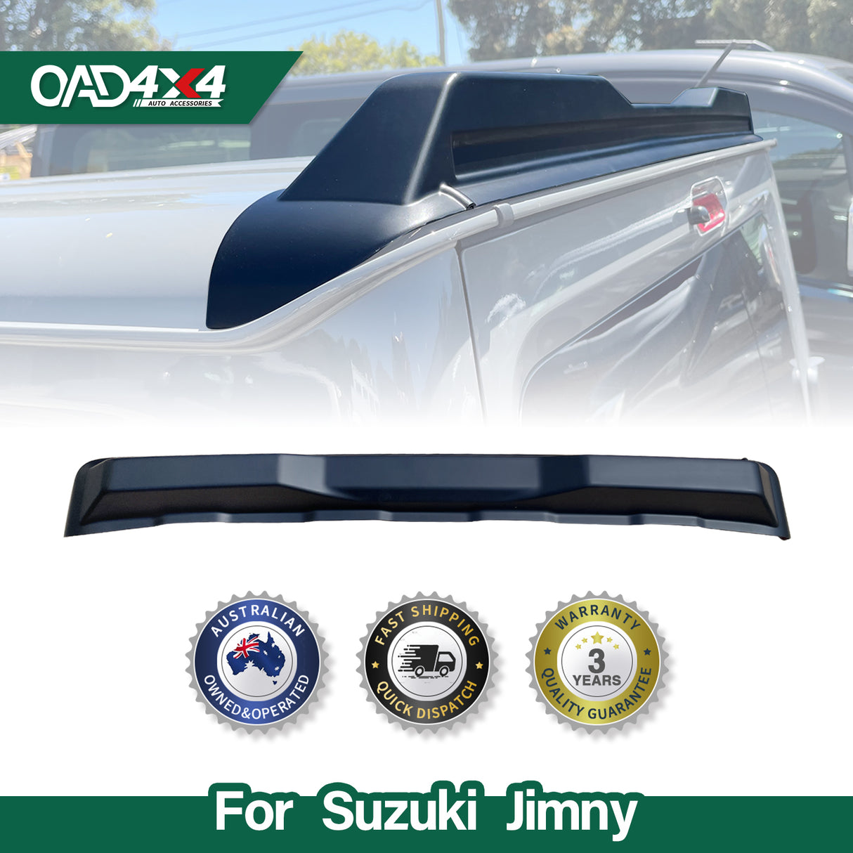 Rear Roof Spoiler for Suzuki Jimny 2018-Onwards