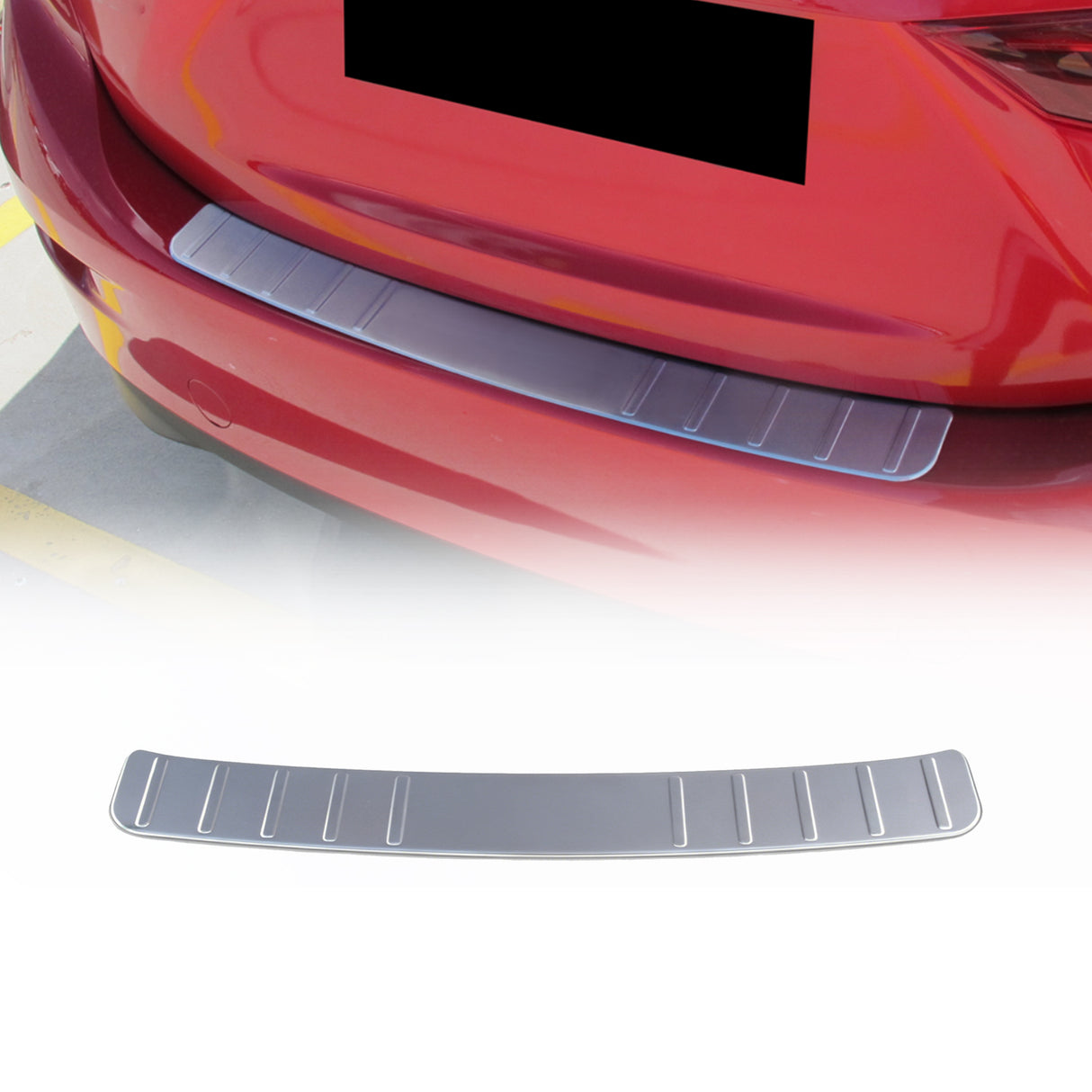 Rear Bumper Step Plate for Mazda 3 Sedan 2013-2018