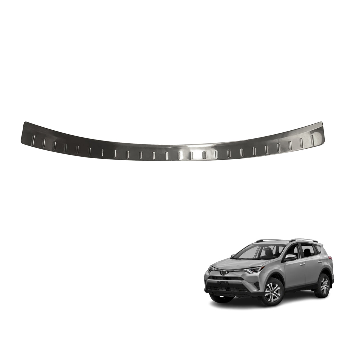 Rear Bumper Step Plate for Toyota RAV4 2013-2018