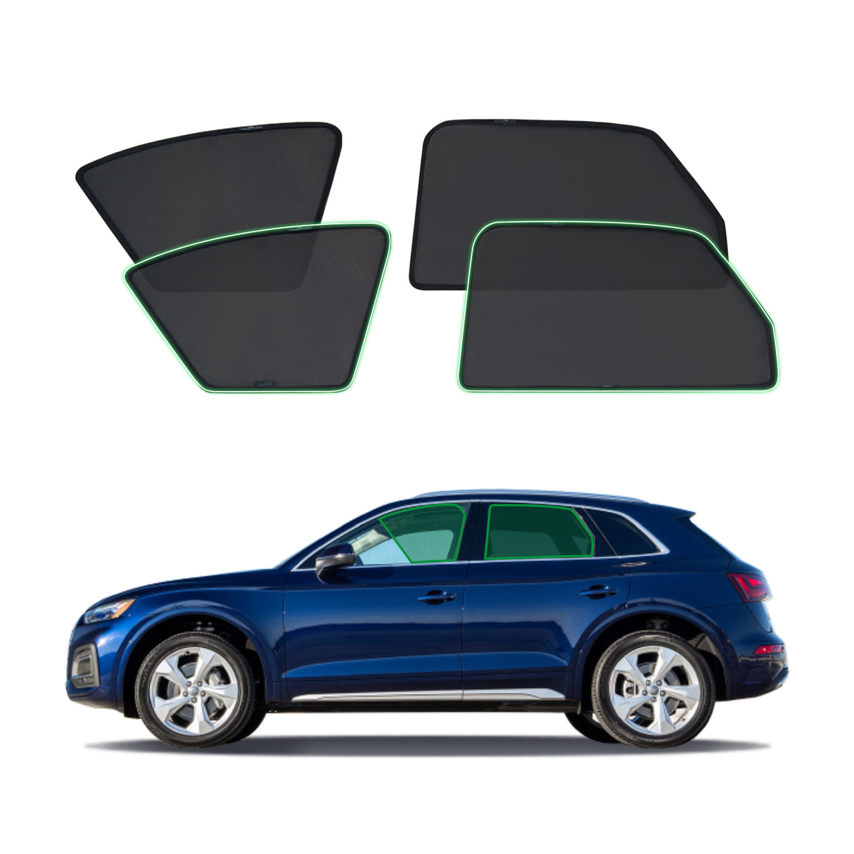 Magnetic Window Sun Shade for Audi Q5 2017-2025