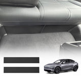 Rear Seat Base Kick Protector Strips for Tesla Model Y Juniper 2025-Onwards 2PCS