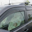 Injection Modeling Bonnet Protector & Weathershield for Toyota Prado 150 2010-2013 Weather Shields Window Visor + Hood Protector Bonnet Guard