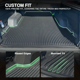 Ute Mat for Ford Ranger Dual Cab 2011-2022 with Factory Plastic Tub Liner
