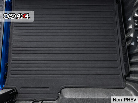 Ute Mat for Ford Ranger Dual Cab 2022-Onwards Fitted with Factory Plastic Tub Liner