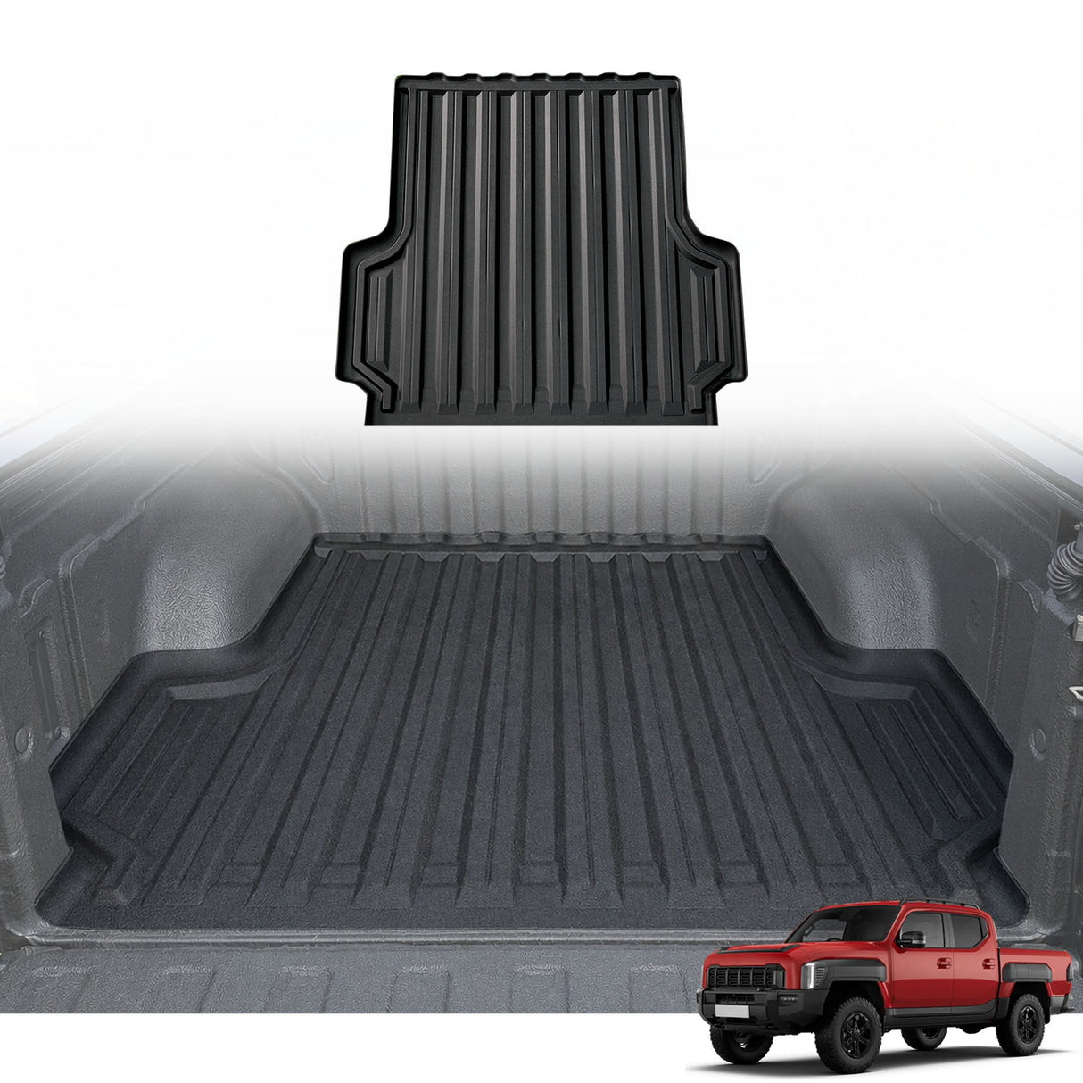 Ute Mat for KIA Tasman 2025-Onwards with Factory Plastic Tub Liner