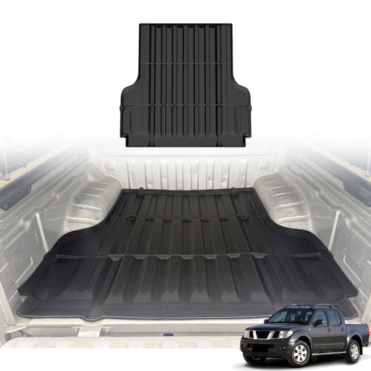 Ute Mat for Nissan Navara D40 Dual Cab 2005-2015 with Bare Tub